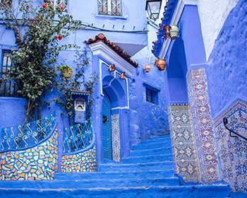 Colors of Morocco
Casablanca | Chefchaouen | Fès | Sahara Desert | Ouarzazate | Marrakech (11 Days)
